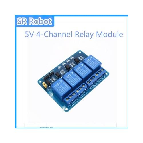 5V 4-Channel Relay Module Shield for Arduino ARM PIC AVR DSP Electronic 5V 4 Channel Relay.4 road 5V Relay Module