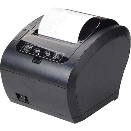 80mm POS thermal receipt printer auto cutter paper printer