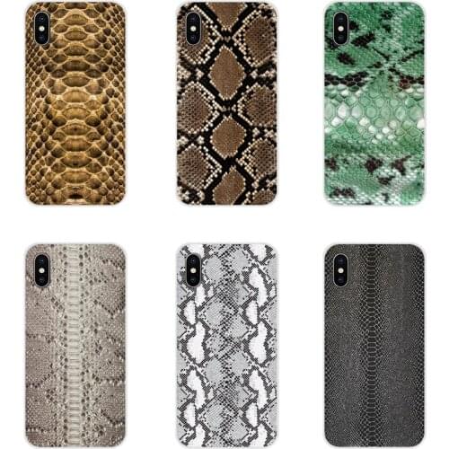 Python Snake skin Accessories Phone Shell Covers For Huawei Nova 2 3 2i 3i Y6 Y7 Y9 Prime Pro GR3 GR5 2017 2018 2019 Y5II Y6II