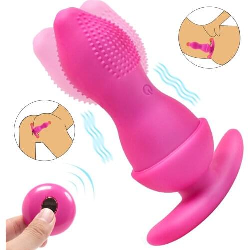 Ten-frequency strong shock anal plug Electric remote control anal plug Unisex Remote control anal plug Couple bed sex toys