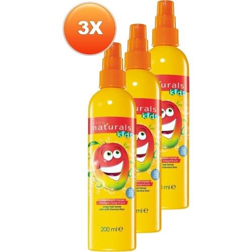 Mango Fragrant Hair Detangling Spray 200 ml 3'lü Set 5050000107945 of children easily allows you to power up