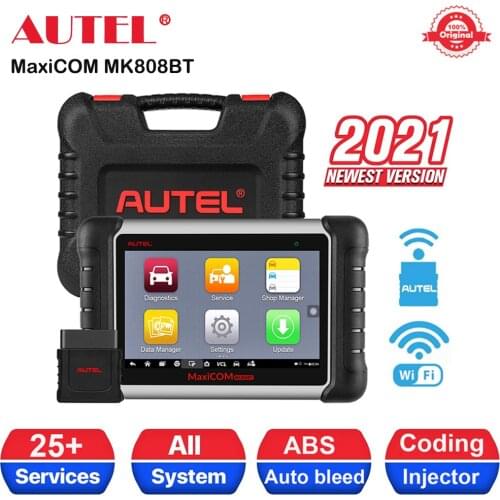 Autel MaxiCOM MK808BT All System Engine Auto Diagnostic Tool Code Reader OBD2 Scanner Better Than MK808