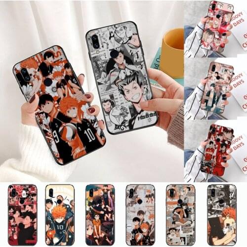 Anime Haikyuu Phone Case For Xiaomi Redmi Note 4 4x 5 6 7 8 pro S2 PLUS 6A PRO