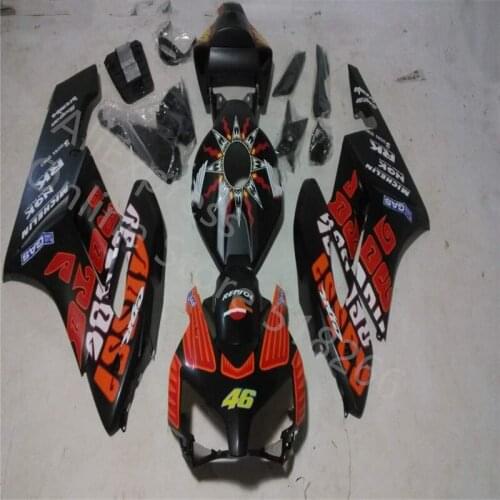 Black red For Honda CBR1000 RR 2004-2005 CBR1000RR 04 05 Motorcycle Bodywork Fairing (Injection molding)