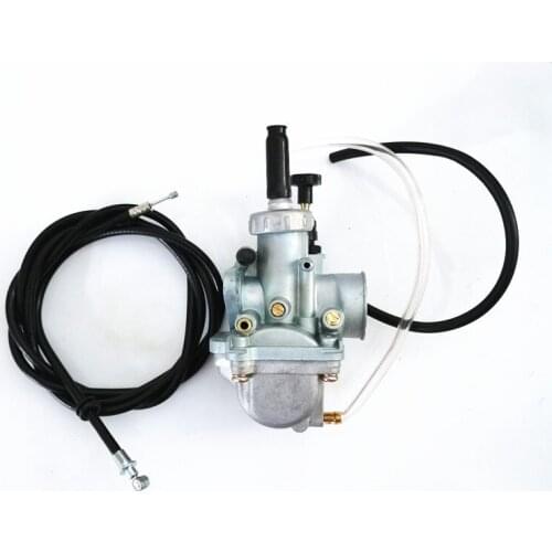Carb Carburetor Fits for LT80 LT 80 QUADSPORT ATV 87-06 Motorcycle Accessories Fuel Parts Carburetor Throttle Cable