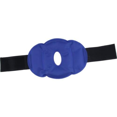 Comfort Knee Hot Cold Pack Wrap, Gel Ice Bag Cold Knee Brace with Strap for Injury, Swelling