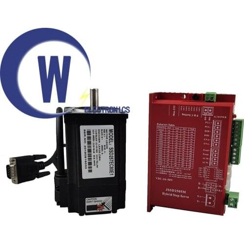 Red 57 closed-loop driver Set JSSD2505M + SSD257EC80E1 2.2NM New upgrade listed Woodworking Laser engraving machine