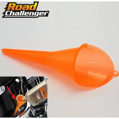 Oil Fill Funnel Drip Filler Extended Upgrade Neck Universal Motorcycle Cars For Harley Sportster 883 1200 Touring Dyna