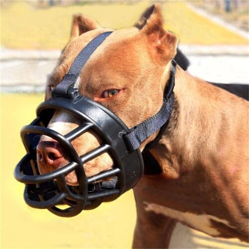 Pet Soft Dog Muzzles Anti Barking Silicone Mouth Mask Anti Bark Bite Muzzle for Pitbull Sheperd Large Dog Puppy Retriever F4
