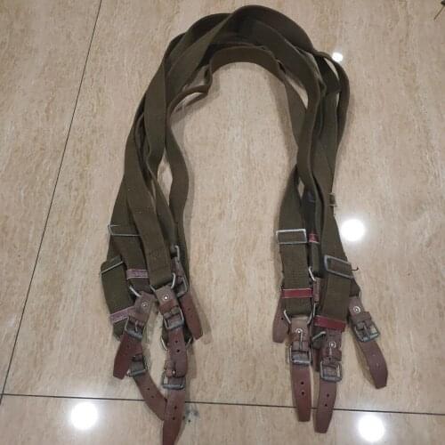10PCS SET MILITARY actual ORIGINAL SURPLUS VIETNAM WAR CHINESE ARMY PLA TYPE 56AK 58 GUN SLING collect High Quality