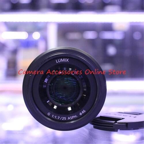 NEW Lens G 25mm F/1.7 ASPH , H-H025 For Panasonic Lumix DC-GF10 DMC-GF9 DMC-GH4 DMC-GX7 DC-G9 DC-GX9 DMC-GX85 DMC-GX80