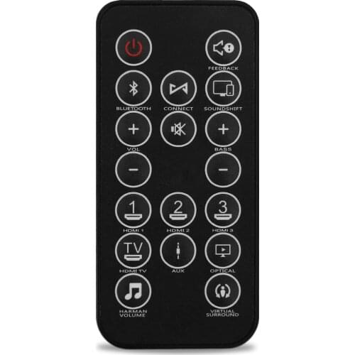New Remote Control Suitable for Jbl Cinema SB450 93040001600 Audio System Player Controller