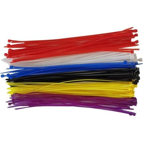 100 Pieces Self-Locking Cable Nylon Garden Vase, Fix Tool Greenhouse Irrigation System Accessory For Jardin Pipes