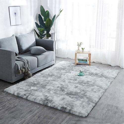 Modern Living Room Decorative Carpets Gradient Color 160x230 Bedroom Non-slip Large Carpet Home Mat for Children