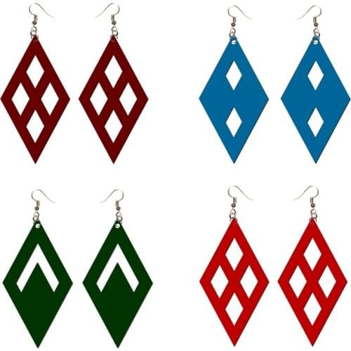 New Earring Wooden die Scrapbooking C298-13 Cutting Dies