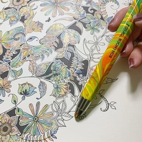 Koh-I-Noor Magic Jumbo Triangular Coloured Pencil, Colored Pencils ,A Multicolor,Artist Quality,CS(Origin)