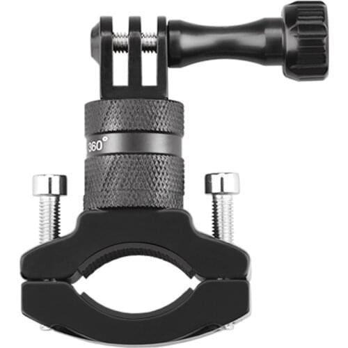 Rotatable Bike Handlebar Mount Holder Tripod Adapter Motorbike Clip Bracket For Osmo Action Gopro Hero 6/7/8 Sports Camera