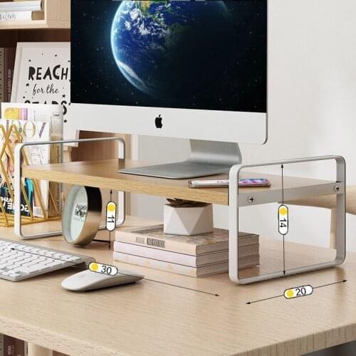 Heightening Rack Office Desktop Storage Rack Display Lifting Elevated Base Bracket Padding Rack Shelves