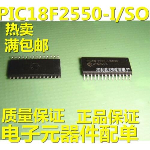 100% New&original PIC18F2550-I/SO PIC18F2550 SOP-28 In Stock