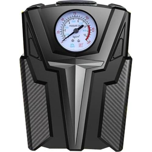 120W 60S Fast Inflation Air Pump DC 12V Portable Air Compressors Tire Inflator with LED Light for Car Tires, Bicycles