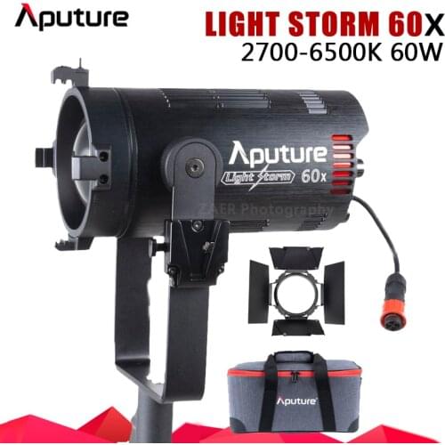 Aputure LS 60D 5600K 60X Bi-color 2700K-6500K Daylight Photography Lighting For Camera Video Photo Lamp Live Studio Lightight
