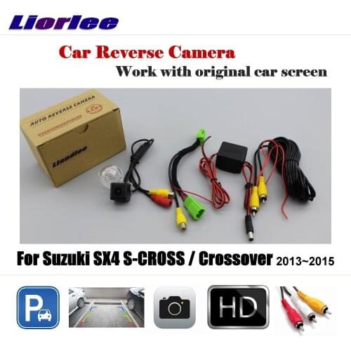 Car Camera For Suzuki SX4 S-CROSS / Crossover 2013~2015 Original Screen / HD CCD Backup Parking CAM