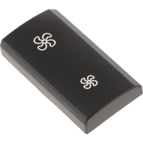 Car Interior Air Volume Control Switch Button Cover Fan Design For BMW X5 X6 E70