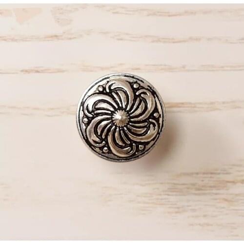 Free shippingEuropean antique silver cabinet door handle American retro silver wardrobe pulls Antique furniture pull Drawer knob