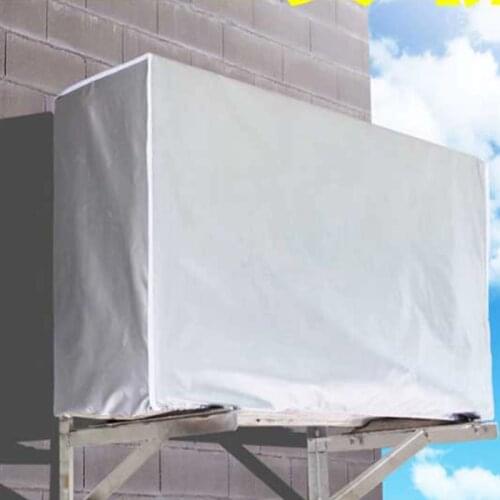 Outdoor Air Conditioning Cover Air Conditioner Waterproof Cleaning Cover Washing Anti-Dust Anti-Snow Cleaning Cover