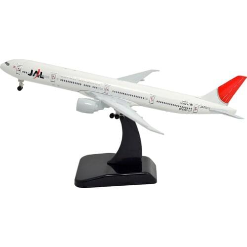 TANG DYNASTY(TM) 1:400 Standard Edition Boeing B777 JAL Japan Air Lines Metal Airplane Model Plane Toy Plane Model