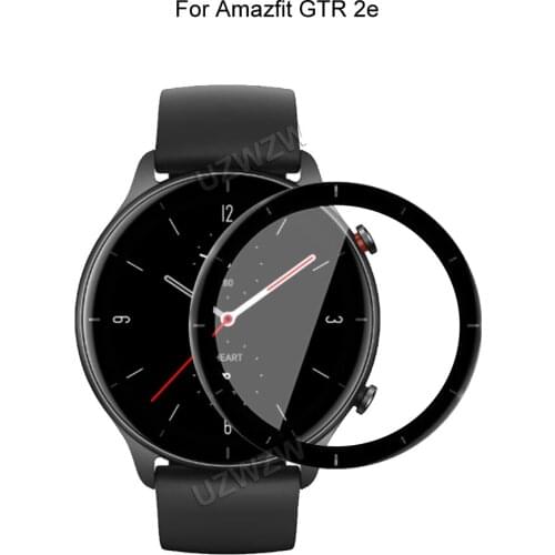 For Amazfit GTR 2e Soft Smart Watch Screen Protector Guard 3D Curved Edge Full Coverage Protective Film Cover