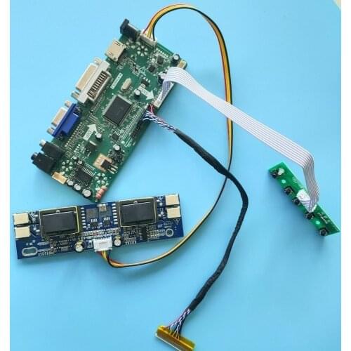 Kit for MT220WW01 Controller Board HDMI+DVI+VGA LCD Audio driver Display panel 4 lamps 22" screen monitor 1680x1050 30pin