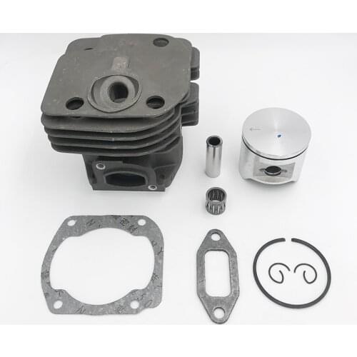 48mm Cylinder Piston Kit For Husqvarna 365 Special Jonsered 2065 CS2165 Chainsaw Square Port 503691073, 503691072 Spare Part