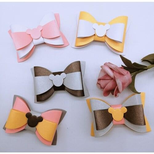 Metal Cutting Dies 3D Bow-knot Stencils for DIY Scrapbooking / photo album Decorative Embossing DIY Paper Cards 150*121mm