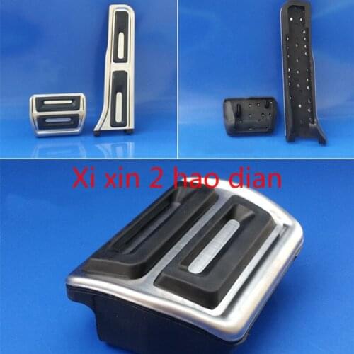 C For Audi A3 TT 10-12 modified brake accelerator pedal metal punch-free auto parts
