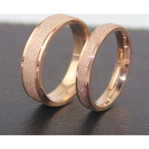 Fashion Unisex Couple Ring Matte Band Ring Wedding Engagement Jewelry Valentine Day Gift кольцо для телефона кольцо всевластия