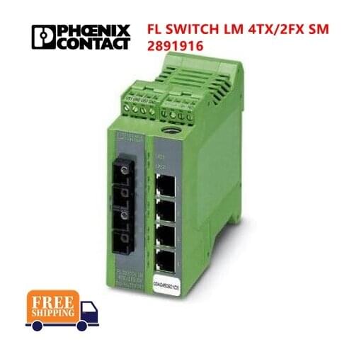 OHCENIX CONTACT 2891916 FL SWITCH LM 4TX 2FX SM Brand new and original
