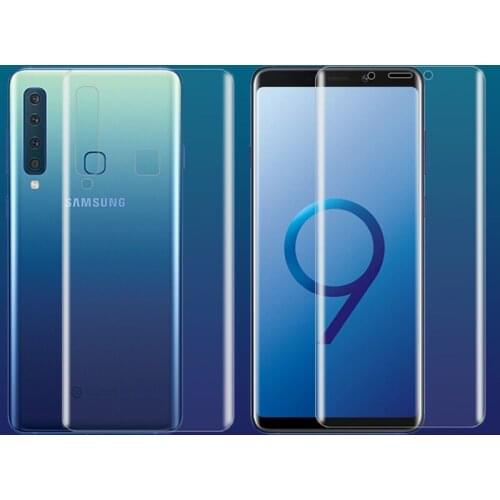 Full Soft Hydrogel Film For Samsung A8s S9 S8 Plus Note 9 8 A9S Front Back Screen Protector For Galaxy S10lite S10plus A9 2018