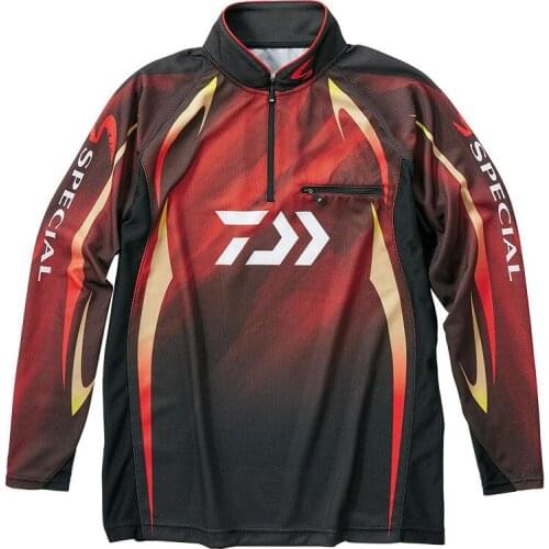 2019 New Long Sleeves Fishing Clothing Jersey DAIWA Anti-UV Breathable Sportswear Fishing Clothes Fishing Shirt Fishing Jersey