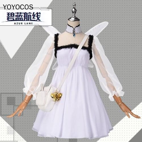 YOYOCOS Illustrious Cosplay Costume Game 3 anniversary Azur Lane Cosplay Dress Bag Christmas Carnival Fancy Party Suits
