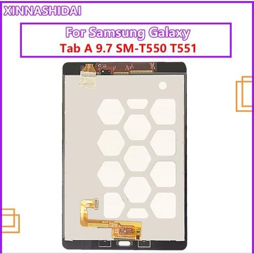 LCD Display For Samsung Galaxy Tab A T550 T551 T555 Screen SM-T550 LCD Matrix Touch Display Digitizer Assembly Replacement