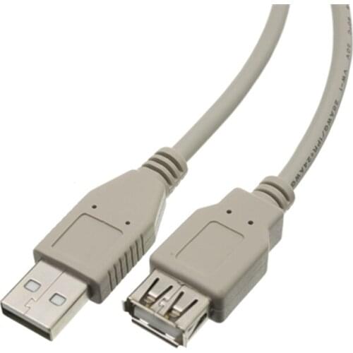 10 feet USB 2.0 Extension Cable 3M USB 2.0 A male to Female cable extension cord Beige Type A Male/Type A Female Plug