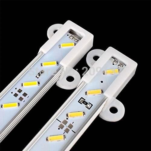 10PCS/lot 8520 LED Bar Light 8520 SMD 36LEDs 50cm LED Strip DC 12V 8520 LED Tube Hard LED Strip