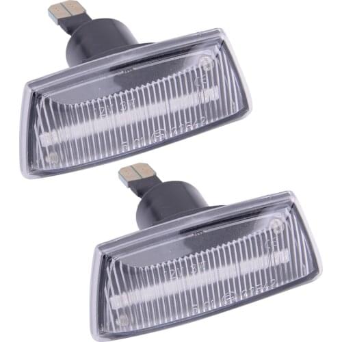2pcs Side Indicators Blinker Fender Lights fit for Astra Adam Insignia Corsa 1713423 1713417 1713418 13497989 13252455 13193574