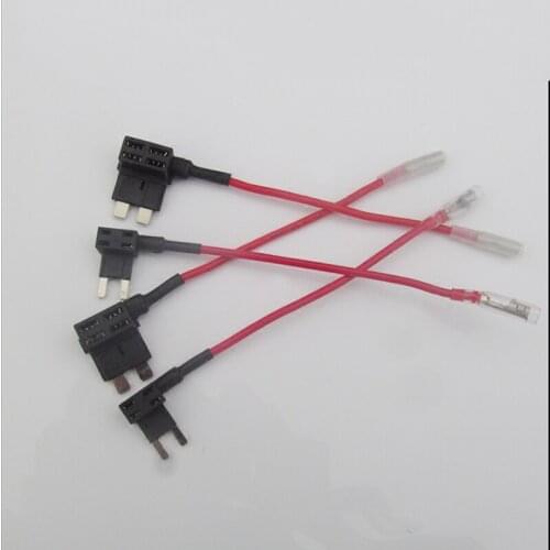 2pcs Car insurance piece electrical appliance fuse box socket non-destructive small mini power