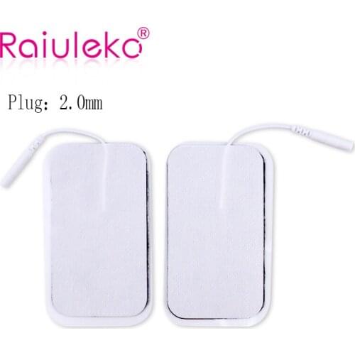 50Pcs Acupuncture Massager Reusable Replacement Gel Stickers Hydrogel Electrode Pad/Patch For Tens Muscle Training Stimulator