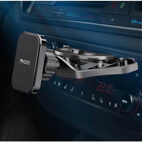 Magnetic Car Phone Holder 360 Degree Mini Strip Shape Stand Metal Magnet GPS Car Mount Stand Wall Office Bedroom Bracket