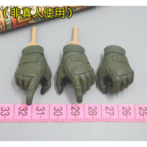 B24 DAMTOYS DAM 78078S 1/6 Scale Russian Sniper Gloves Hand Model for 12"