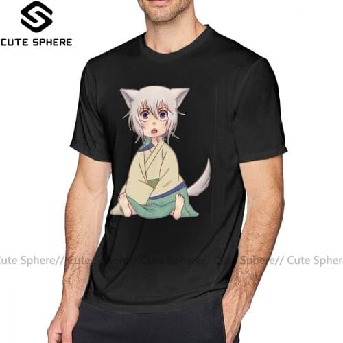 Kamisama Hajimemashita T Shirt Little Fox Boy T-Shirt Oversized Streetwear Tee Shirt Short Sleeve Cotton Graphic Awesome Tshirt