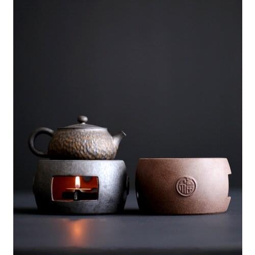 LUWU ceramic tea fire stoves tea warmer chinese kung fu tea accessories